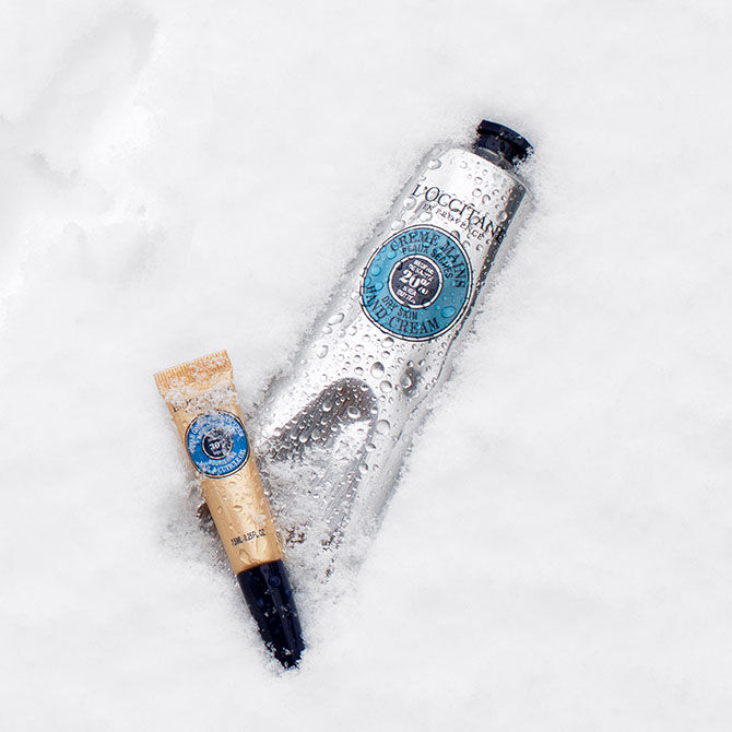 Image showing L'OCCITANE Shea Nail and cuticle Nourishing Oil and L'OCCIATNE Shea butter hand cream