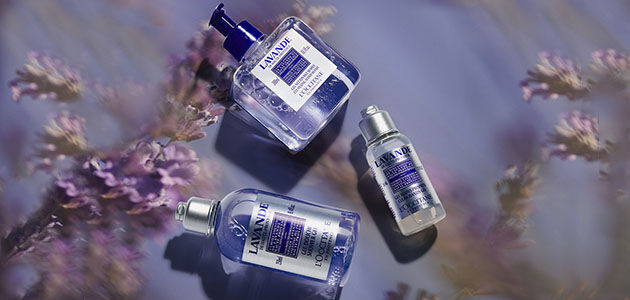 Lavender Collection, French Lavender, Lavender Oil, Haute-Provence, High Altitude, Protected Designation of Origin, Aromatic, Lavender Shower Gel, Lavender Cleansing Hand Wash, Lavender Hand Sanitiser