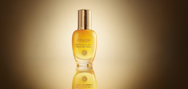 The image shows the L'OCCITANE Immortelle Divine cream