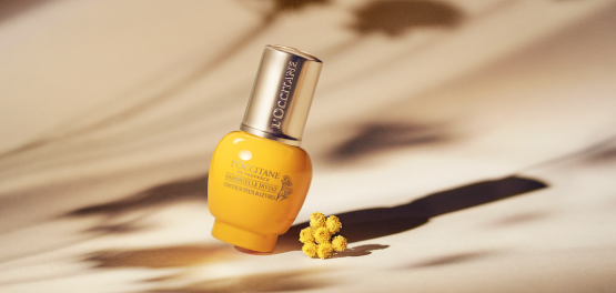 This image shows the L'OCCITANE Immortelle Divine eye balm and serum