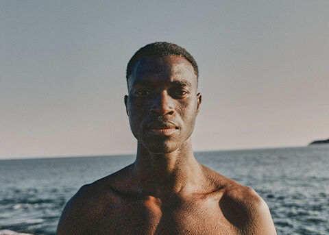 Man with radiant skin, L'OCCITANE Skincare  