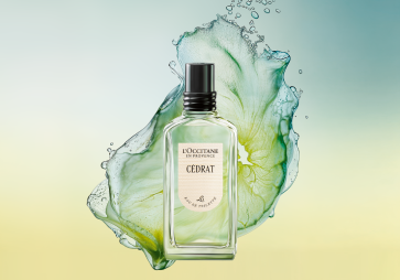 L'OCCITANE Eau de Cedrat Eau de Toilette, L'OCCITANE Eau de Cedrat Shower Gel, L'OCCITANE Eau de Cedrat Solid Soap Bar