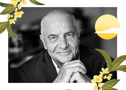 Portrait of Michel Girard, Osmanthus Perfumer 
