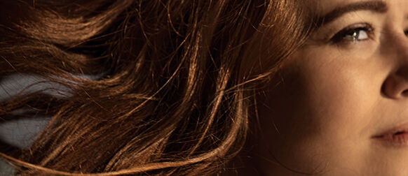 Woman with beautiful hair