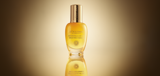 The image shows the L'OCCITANE Immortelle Divine cream