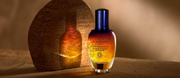 L&rsquo;OCCITANE Cade Energising Fluid, L&rsquo;OCCITANE Cade Face Cleanser, L&rsquo;OCCITANE Cade Revitalising Cream, L&rsquo;OCCITANE Immortelle Overnight Reset Serum, L&rsquo;OCCITANE Shea Light Comforting Face Cream