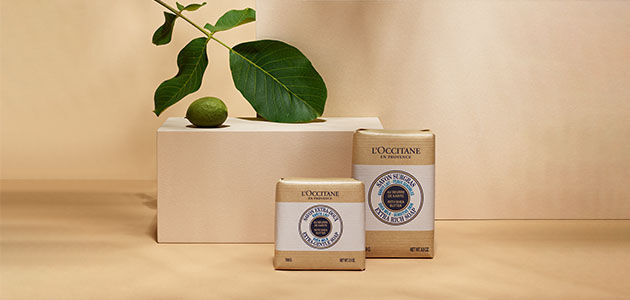 Product image of L'OCCITANE Shea Milk Sensitive Skin Extra Rich Soap 100g and Shea Milk Sensitive Skin Extra Rich Soap 250g