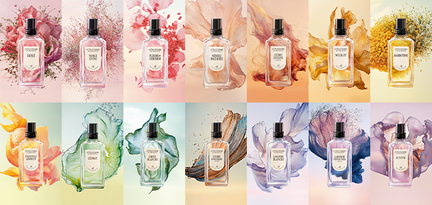 L'OCCITANE Cherry Blossom Eau de Toilette, L'OCCITANE Verbena Eau deToilette, L'OCCITANE Osmanthus Eau deToilette, L'OCCITANE Neroli & Orchidee Eau de Toilette, L'OCCITANE Rose Eau de Toilette, L'OCCITANE  White Lavender Eau de Toilette