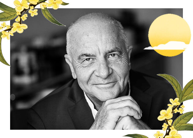 Portrait of Michel Girard, Osmanthus Perfumer 