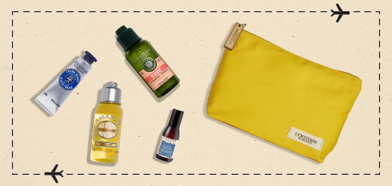 l'occitane travel size products