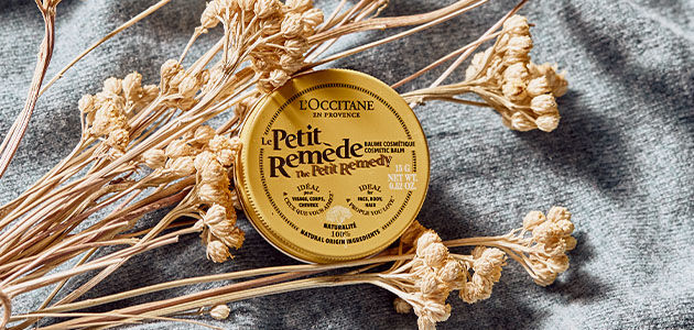 This image shows a close up of the L'OCCITANE Petit Remedie