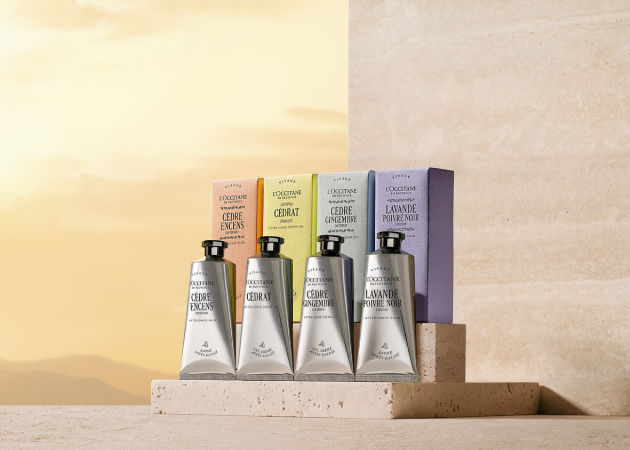 L'OCCITANE Men's Collections, Cade Collection, Eau de C&eacute;drat, Cap C&eacute;drat, Baux, L'Occitan 