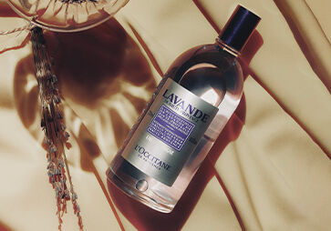 The image shows L'OCCITANE Lavande Eau de Cologne
