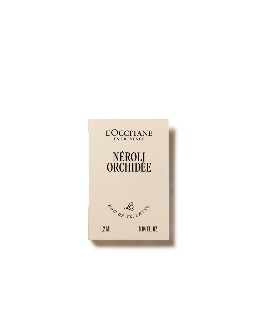 N&eacute;roli & Orchid&eacute;e Eau de Toilette Sample | L&rsquo;Occitane en Provence