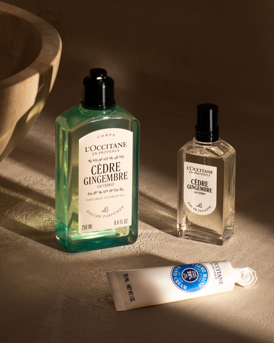 Woody Cap Cedrat Men's Beauty Gift Set | L'Occitane