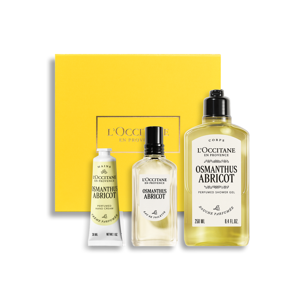 Osmanthus Abricot Collection Beauty Gift Set | L
