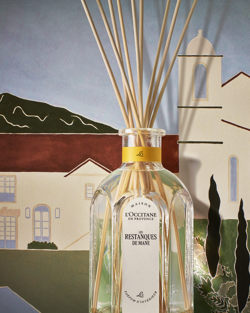 view 2/7 of Les Restanques de Mane Home Diffuser Set 1150ml, , RECT