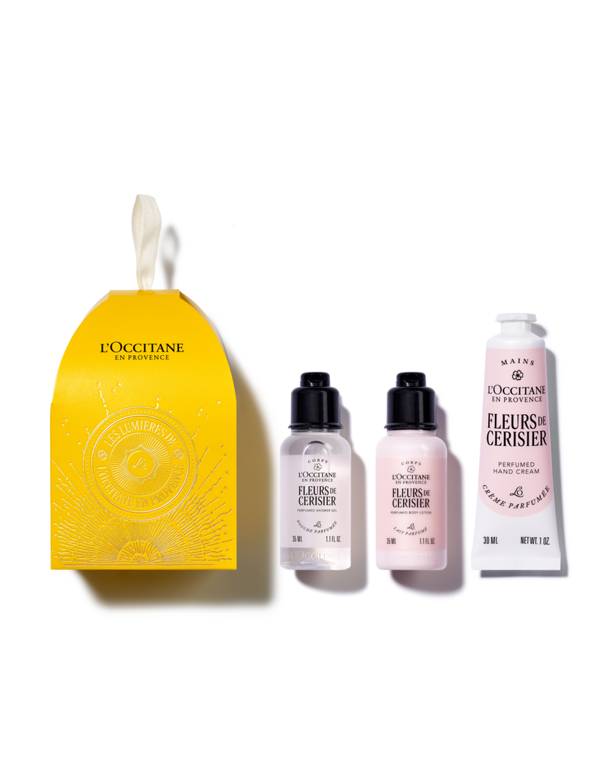 Fleurs de Cerisier (Cherry Blossom) Travel Set | L&rsquo;Occitane en Provence