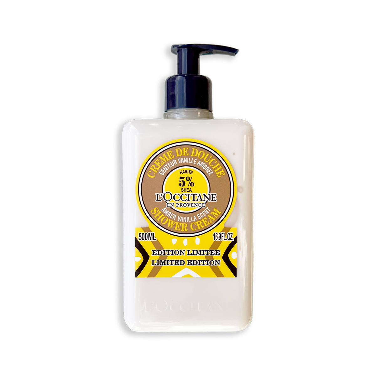 Luxury Size Shea Amber Vanilla Shower Cream