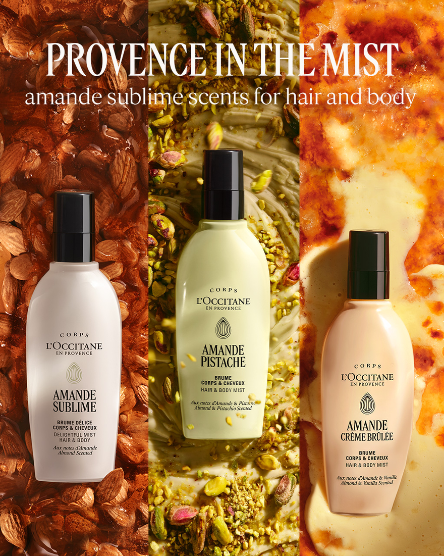 view 5/8 of Almond (Amande) Cr&egrave;me Br&ucirc;l&eacute;e Hair & Body Mist, , GBRECT