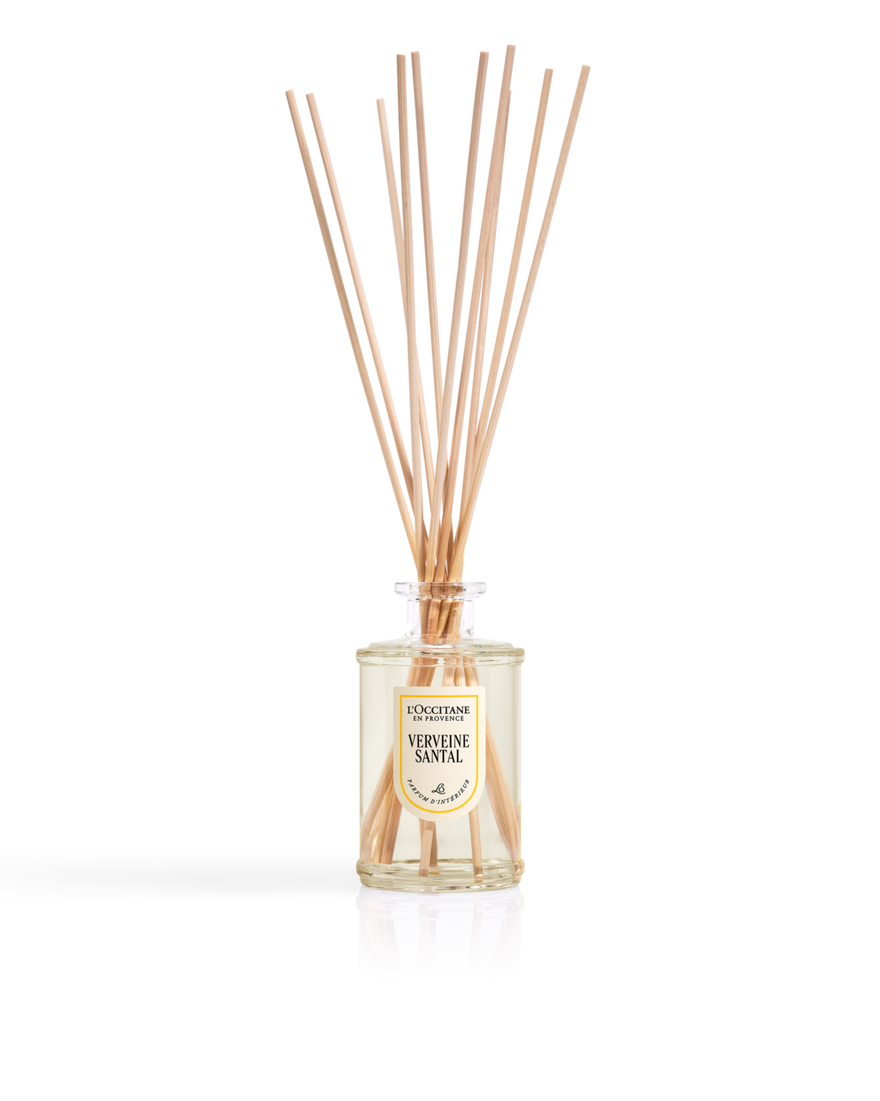 Verveine Santal Home Diffuser Set 240ml | L&rsquo;Occitane en Provence