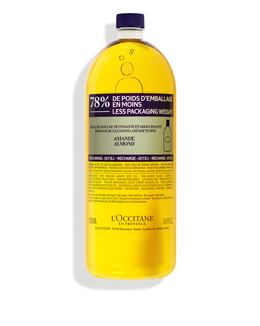Almond Shower Oil Refill 500 ml | L&rsquo;Occitane en Provence