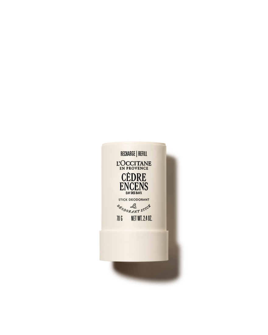 C&egrave;dre Encens (Formerly Eau des Baux) Stick Deodorant Refill 70 g | L&rsquo;Occitane en Provence