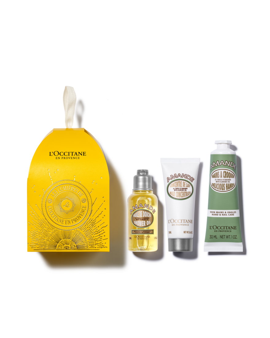 view 1/4 of Almond Mini Travel Set, , GBRECT