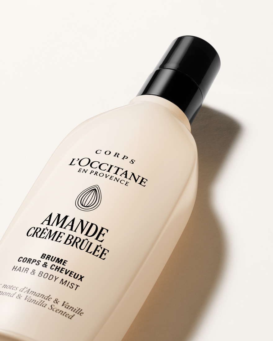 view 2/2 of Almond (Amande) Cr&egrave;me Br&ucirc;l&eacute;e Hair & Body Mist, , RECT