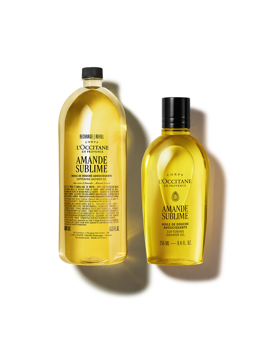 view 1/1 of Almond Shower Oil Refill Duo, , GBRECT