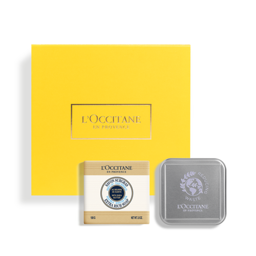 Shea Milk Extra Rich Soap with Travel Box - L'Occitane en Provence