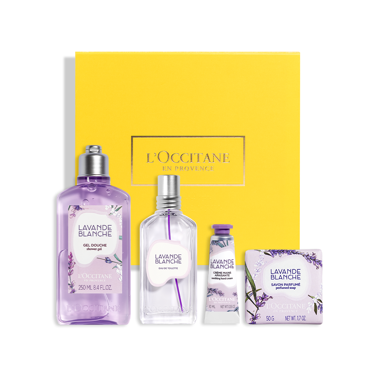 L'Occitane Lavande Blanche ギフトセット White Lavender Collection
