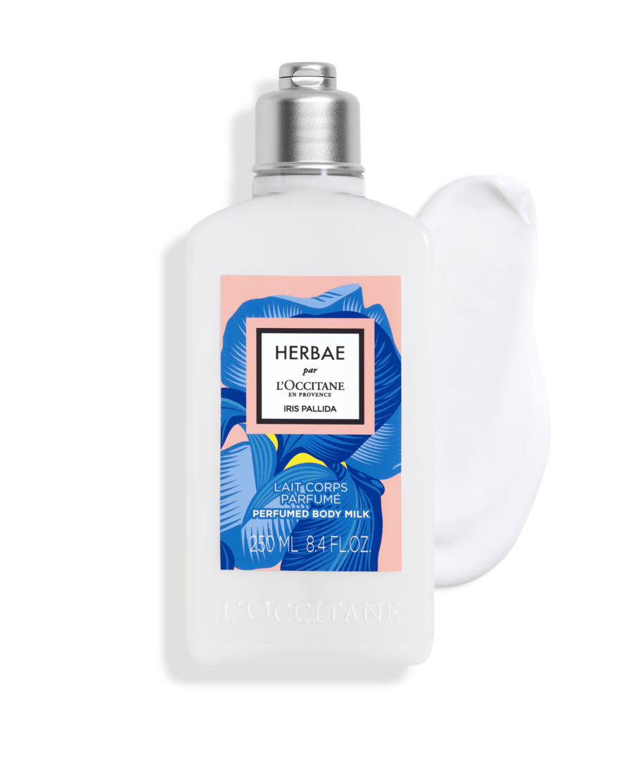 view 1/3 of Herbae par L&rsquo;OCCITANE Iris Pallida Body Milk, , RECT