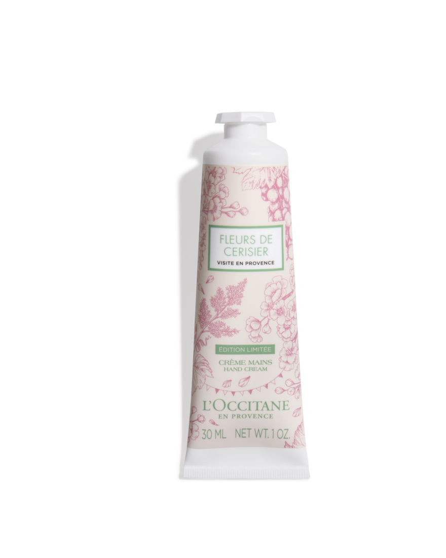 view 1/1 of Fleurs de Cerisier Visite en Provence Hand Cream 30ML, , RECT