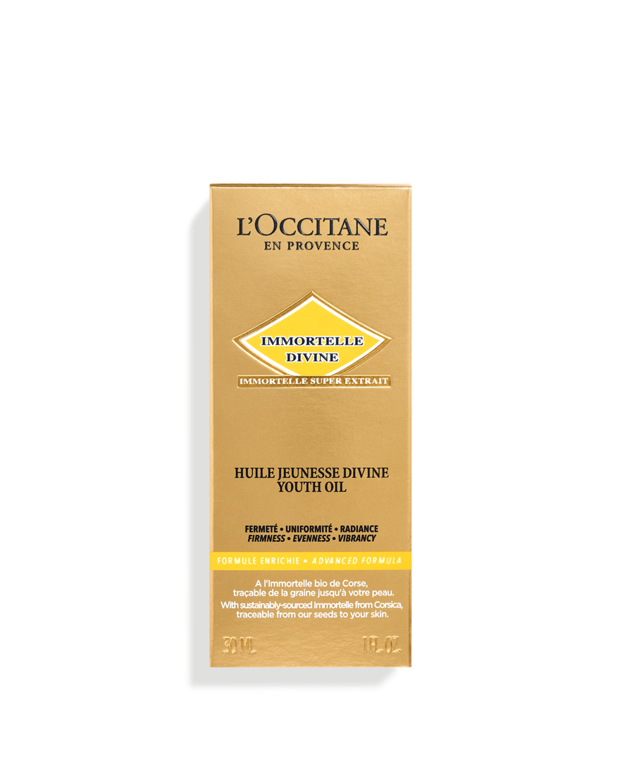 ロクシタン　Immortelle Divine Youth Oil 3本セット Immortelle Divine Youth Oil - Face Care | L'Occitane