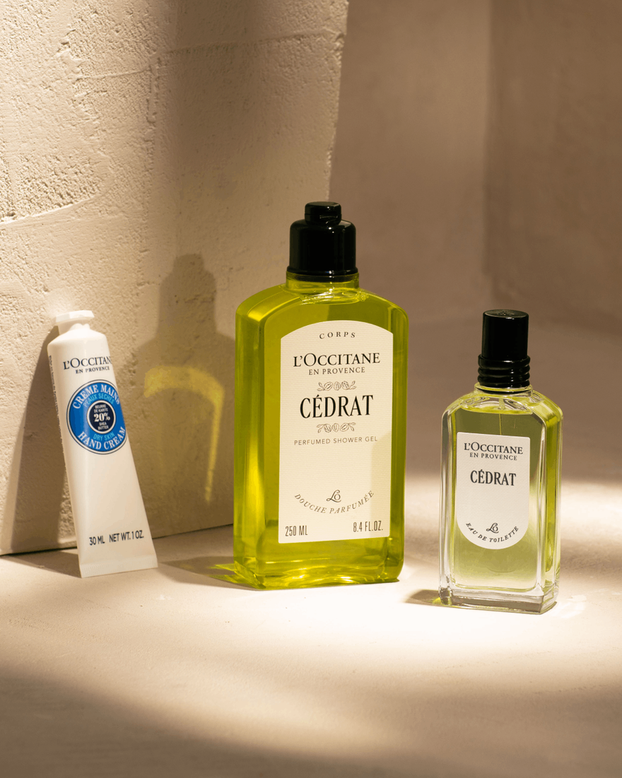 Bergamot and Cedrat Men's Toiletry Set | L'Occitane