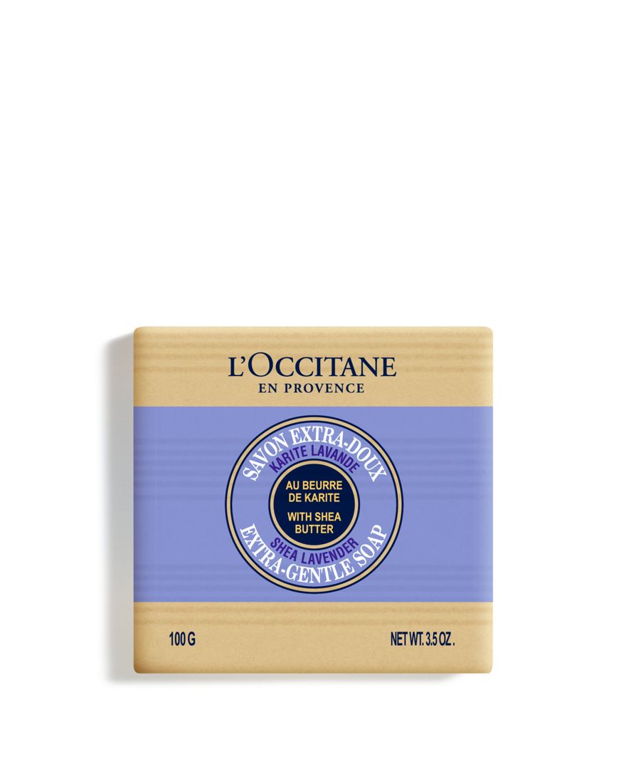view 1/2 of Shea Lavender Extra-Gentle Soap, , RECT
