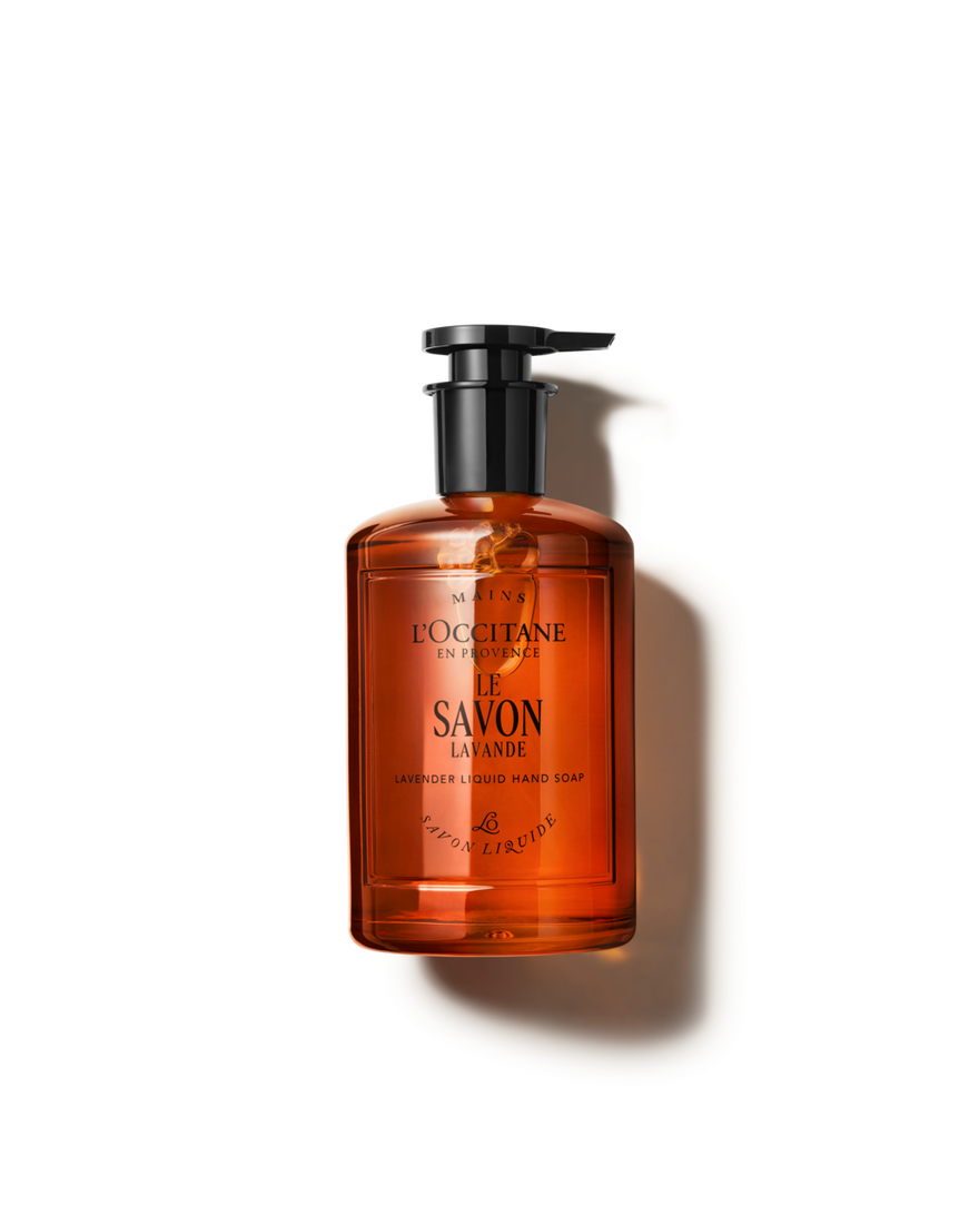 view 1/4 of Lavender Liquid Hand Soap - Glass, , GBRECT