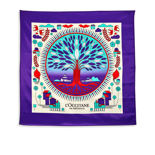 Printed Square Scarf - L'Occitane en Provence