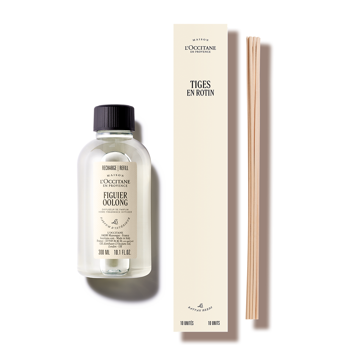 Figuier Oolong Home Diffuser Refill Set 240ml | L