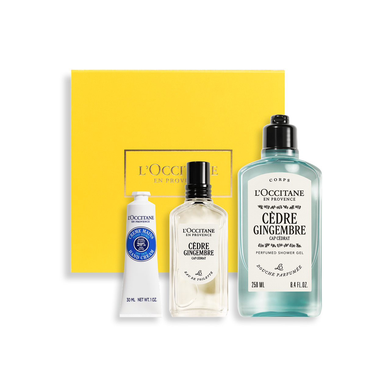 Woody Cap Cedrat Men's Beauty Gift Set | L'Occitane