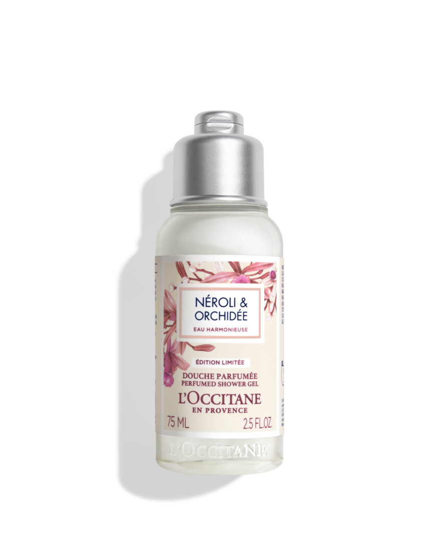 N&eacute;roli & Orchid&eacute;e Eau Harmonieuse Shower Gel (Travel Size) 75 ml | L&rsquo;Occitane en Provence