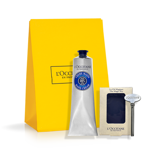 Shea Butter Hand Cream with Magic Key - Tube Squeezer - L'Occitane en Provence