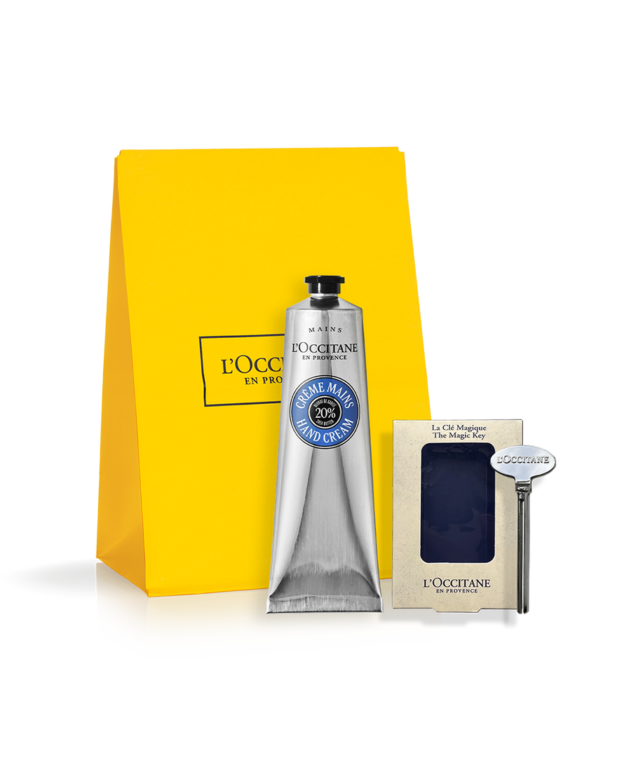 Shea (Karit&eacute;) Hand Cream with Magic Key - Tube Squeezer | L&rsquo;Occitane en Provence
