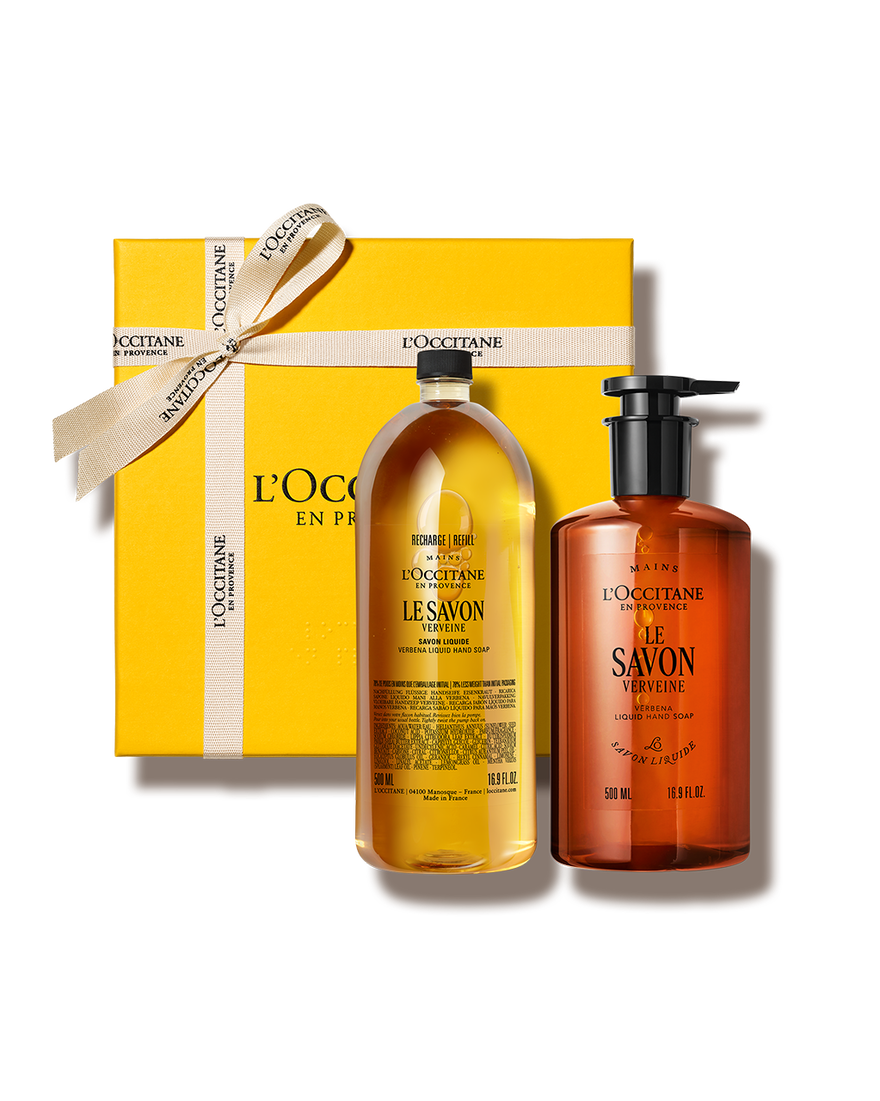 Verbena Liquid Soap Refill Duo | L&rsquo;Occitane en Provence