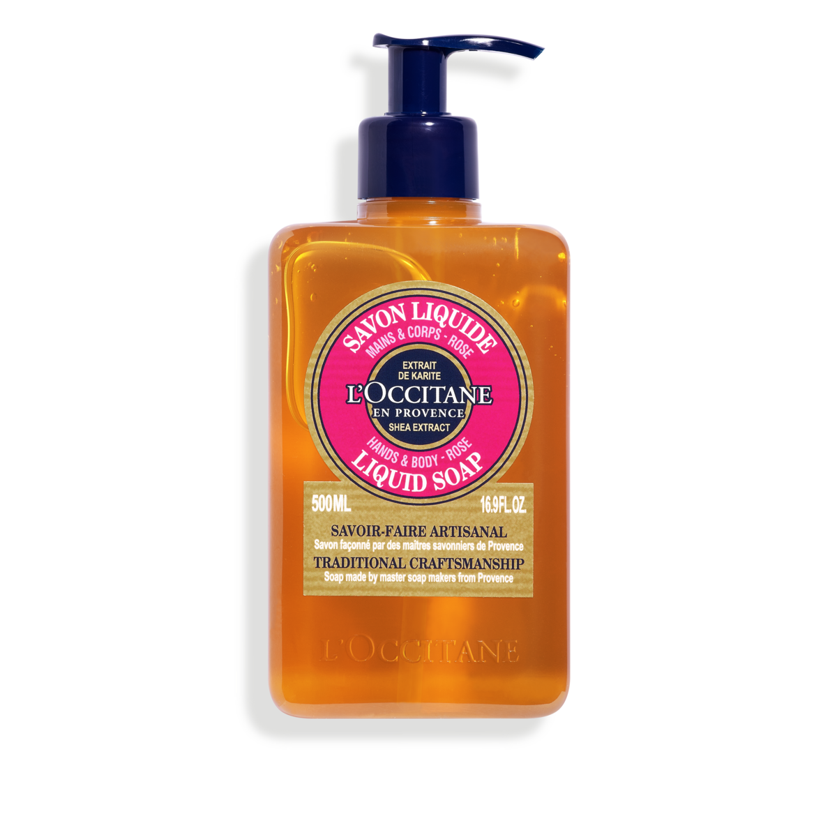 view 1/7 of Shea Rose Hands & Body Liquid Soap 500ml, , GB