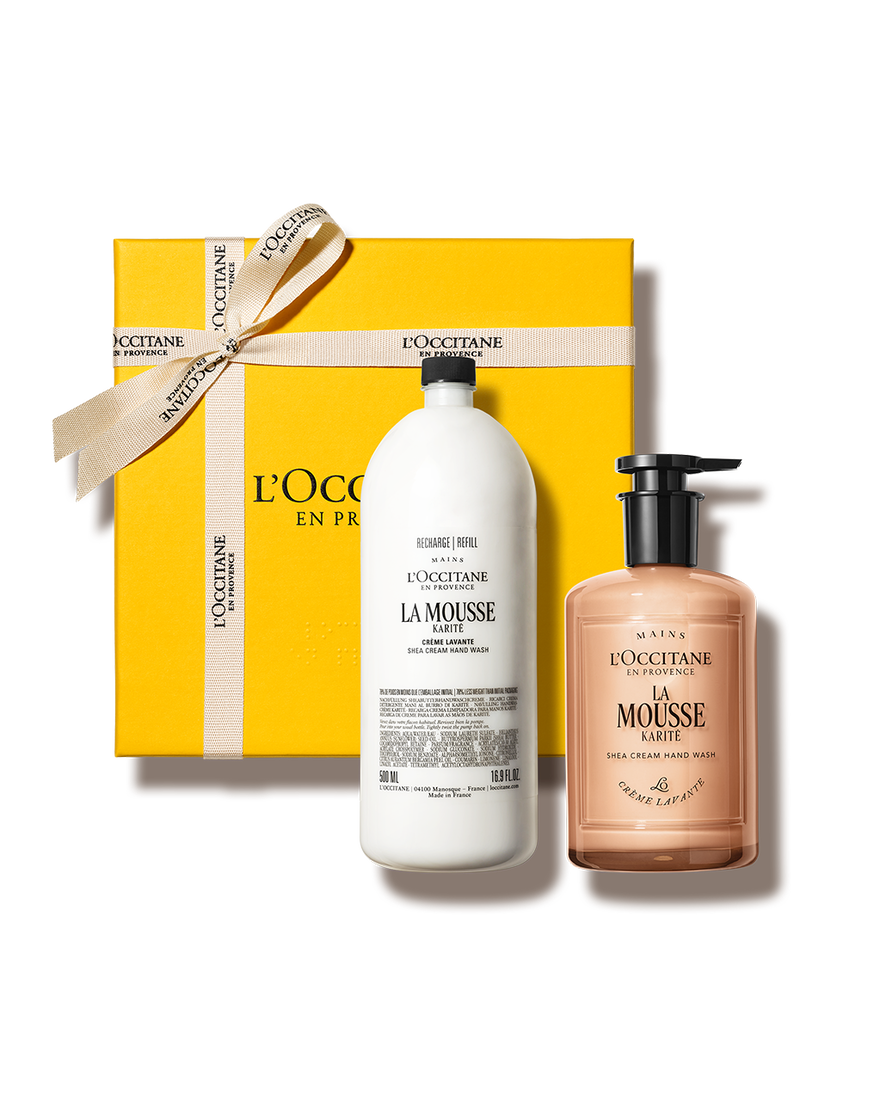 view 1/4 of Shea Cream Hand Wash Refill Duo - Glass, , RECT