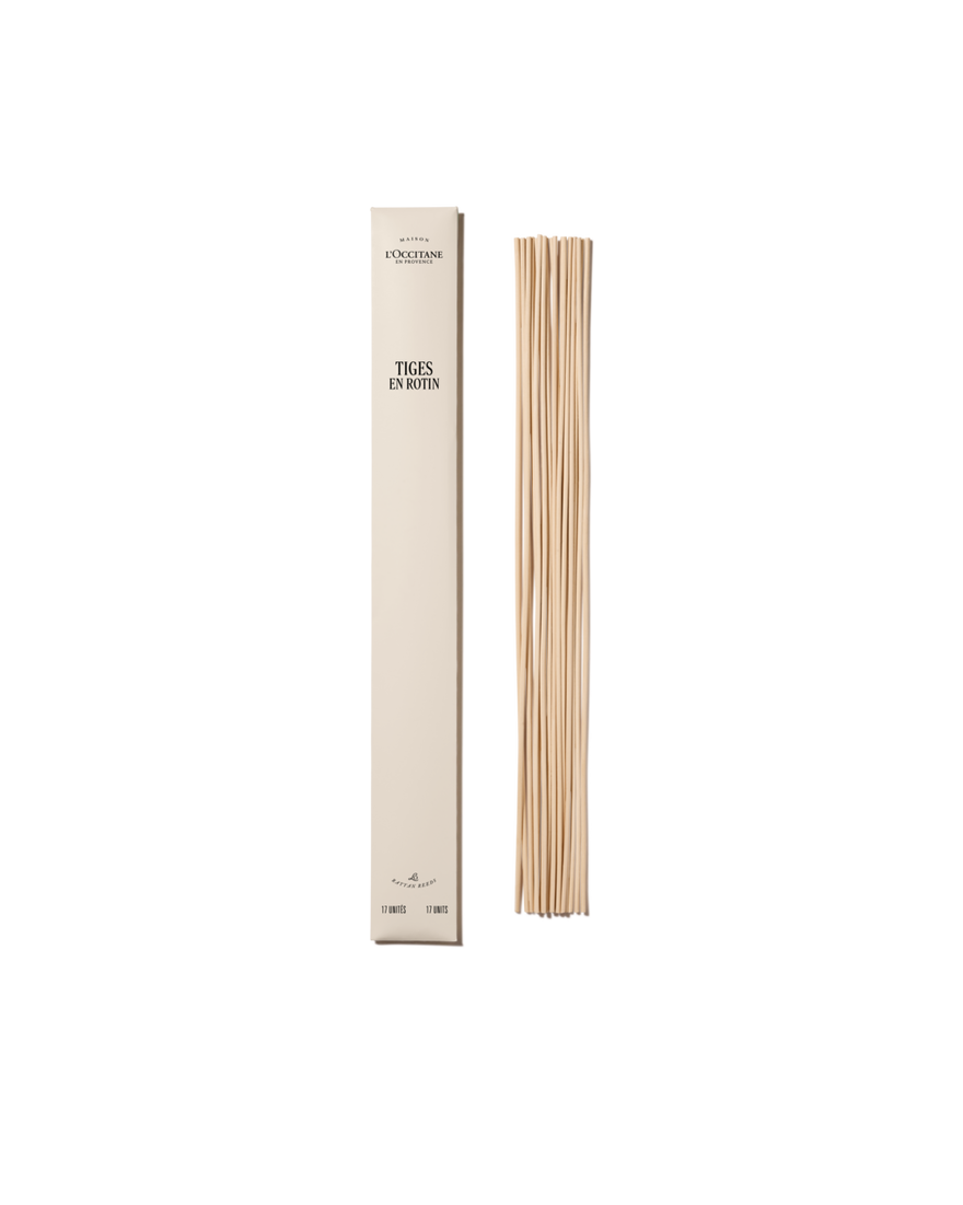 Set of 17 rattan reeds | L'Occitane