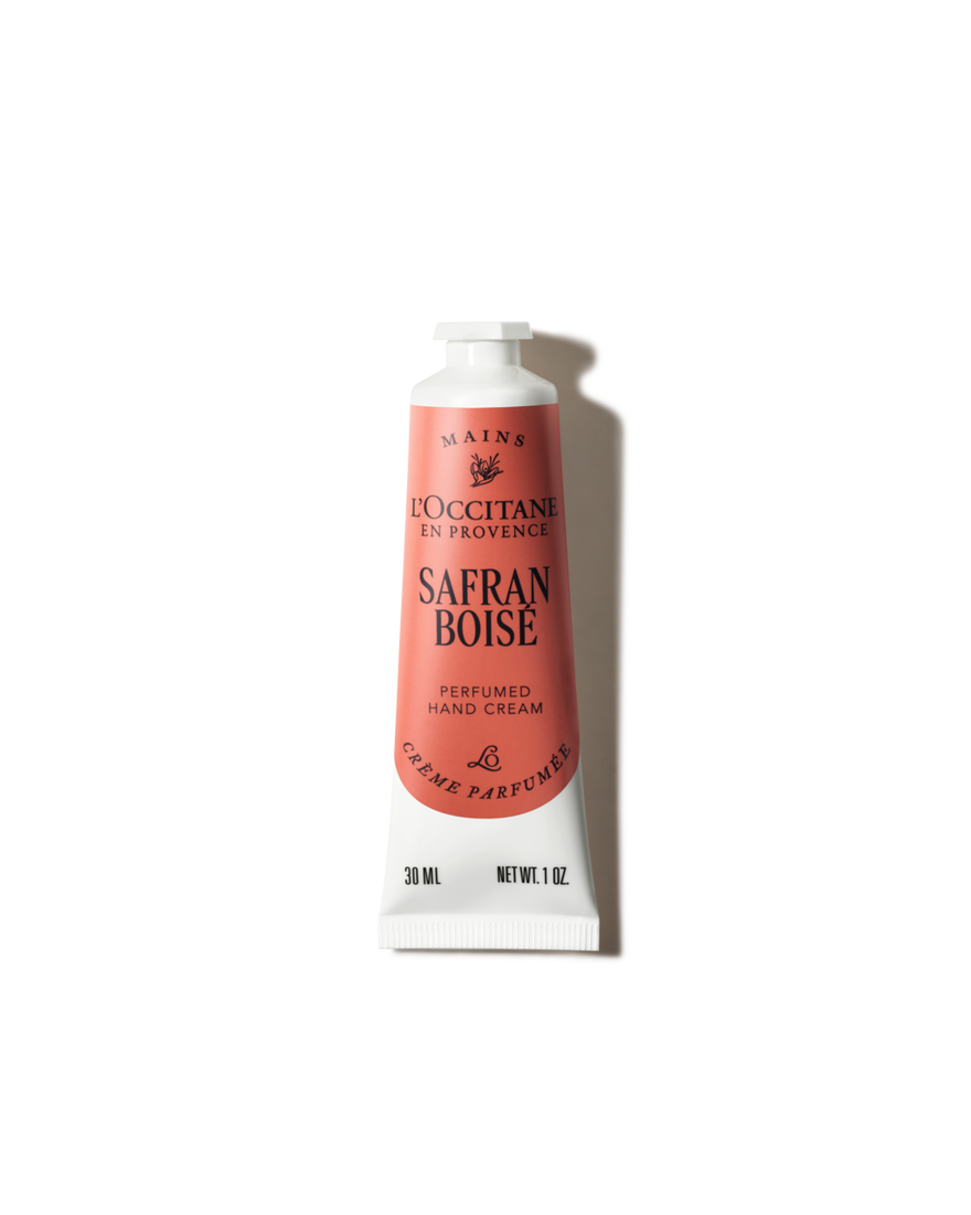 Safran Bois&eacute; Perfumed Hand Cream 30 ml | L&rsquo;Occitane en Provence