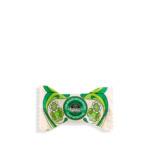 Sparkling Leaves Fizzy Bath Cube - L'Occitane en Provence